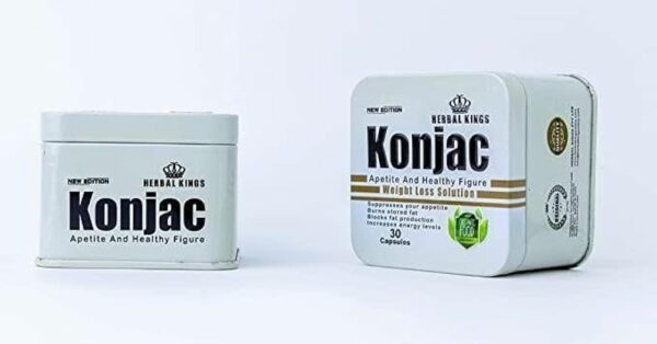 كبسولات Konjac للتخسيس الطبيعي – من Dr. Slimming